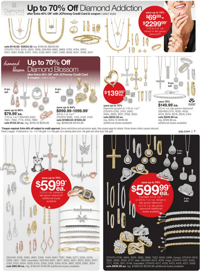 JCPenney After Christmas Jewelry Sale Dec 26, 2023 Jan 1, 2024