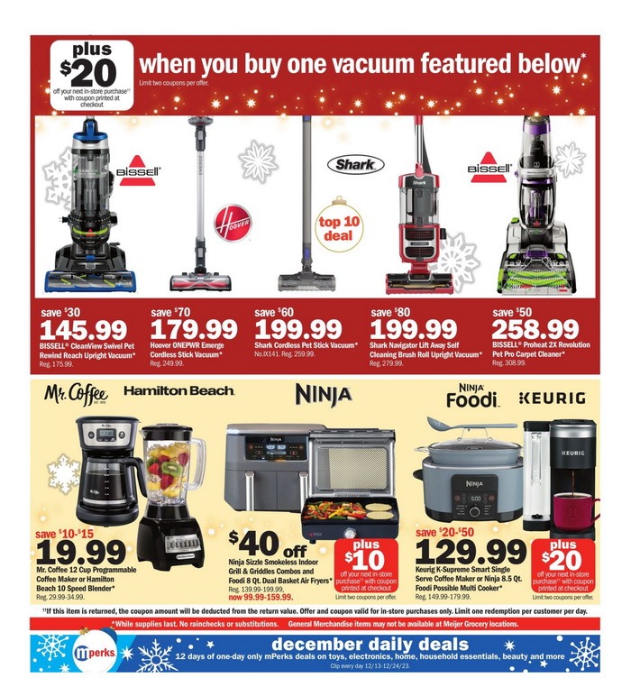 Meijer Holiday Ad Dec 17 Dec 24, 2023 (Christmas Promotion Included)