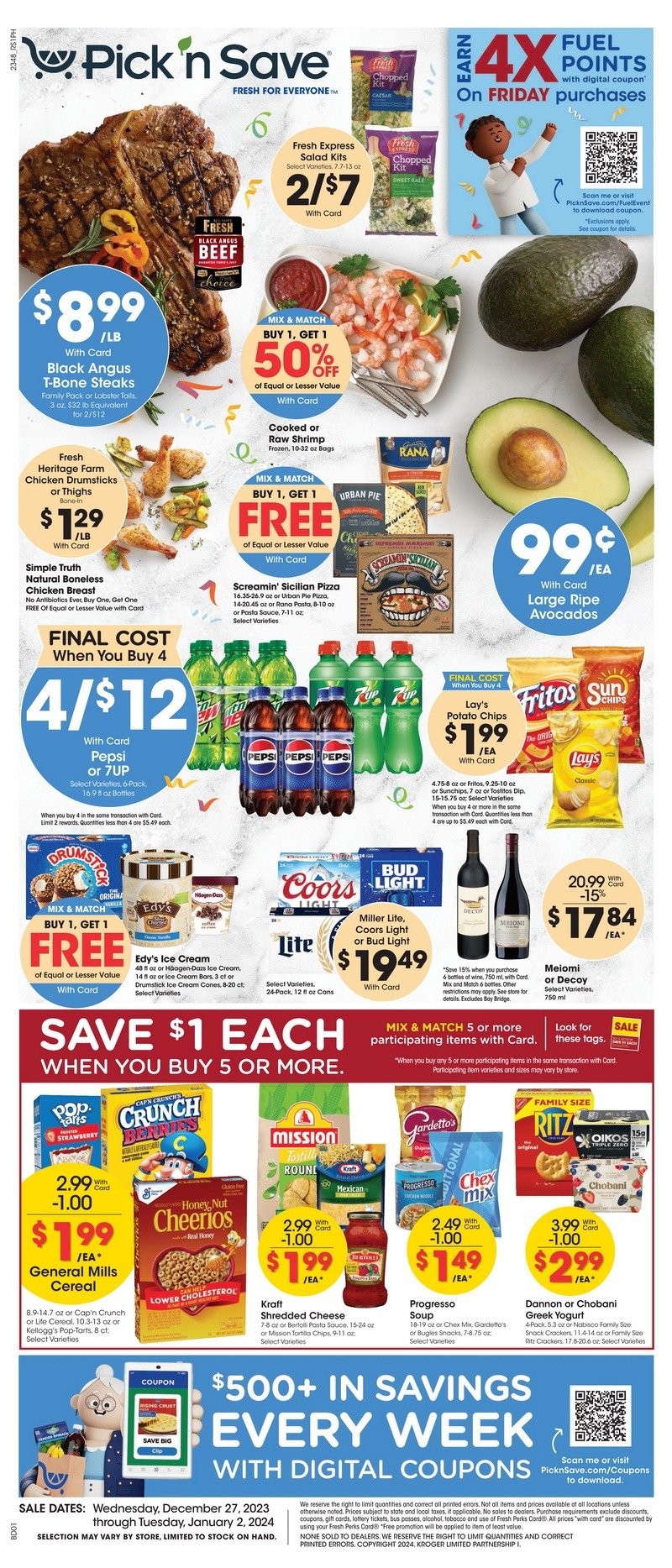 Pick 'n Save Weekly Ad Dec 27, 2023 – Jan 02, 2024 (New Year Promotion ...