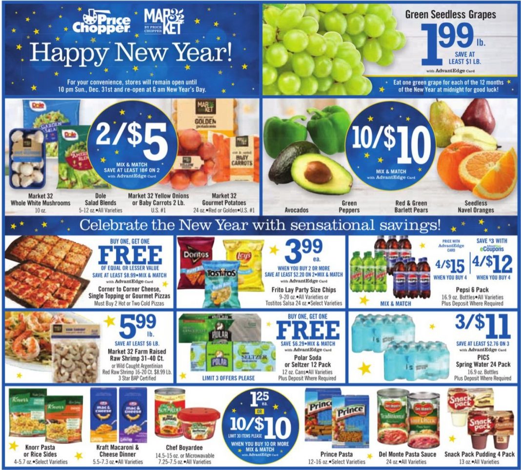 Price Chopper Weekly Ad Dec 30, 2023 – Jan 06, 2024 (New Year Promotion ...