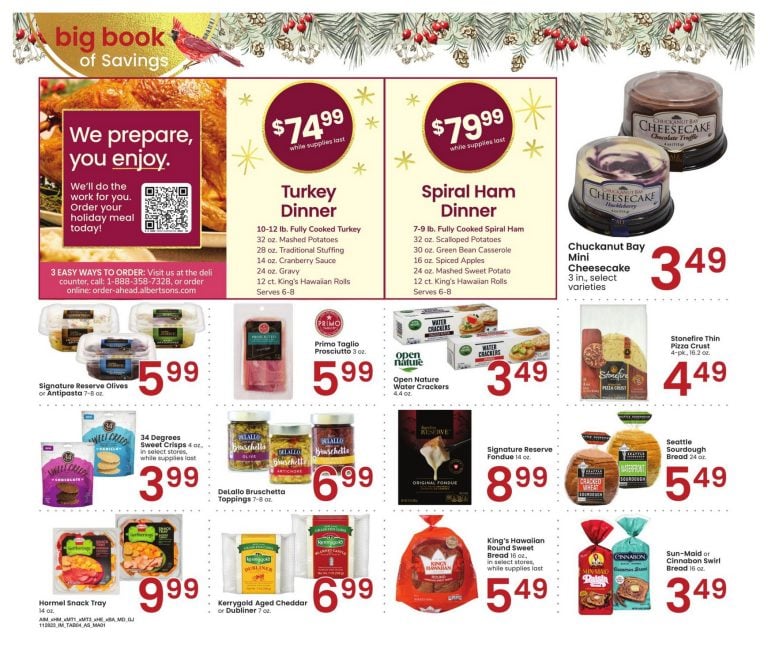 Albertsons Big Book of Savings Dec 28, 2023 – Jan 1, 2024