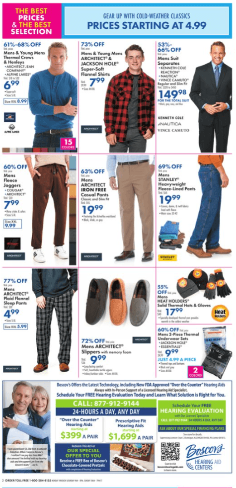 Boscov's Weekly Ad Jan 04 – Jan 10, 2024