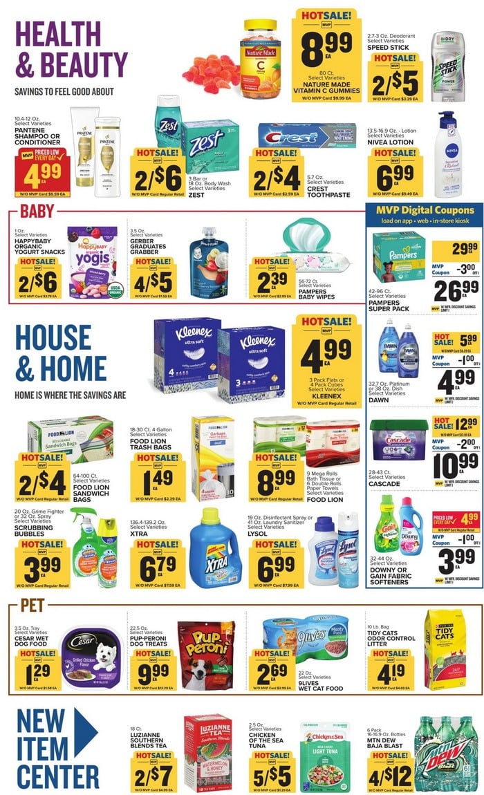 Food Lion Weekly Ad Jan 03 – Jan 09, 2024