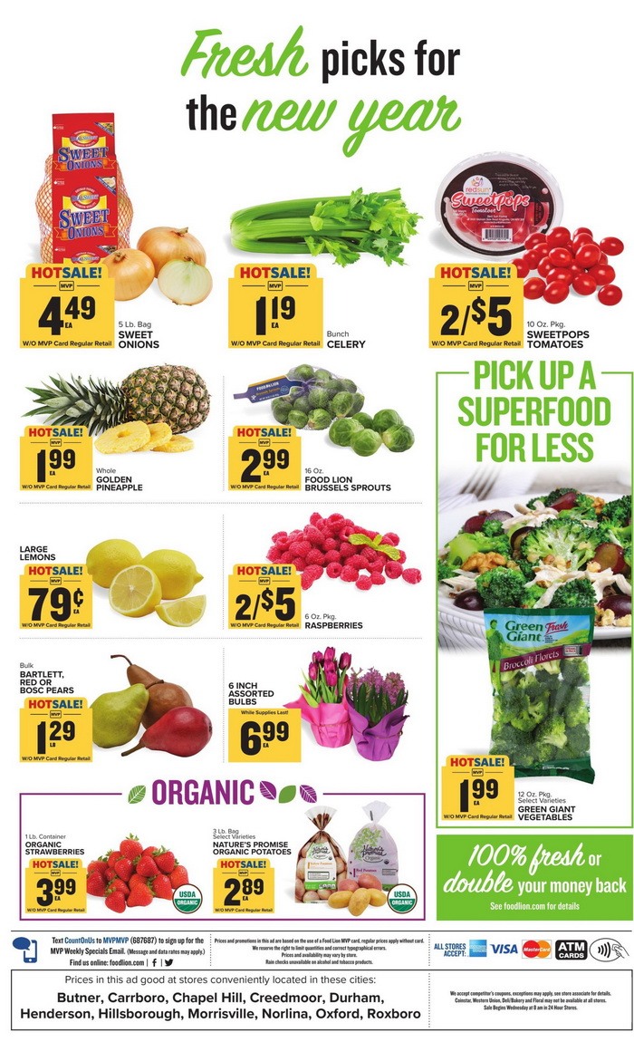 Food Lion Weekly Ad Jan 03 – Jan 09, 2024