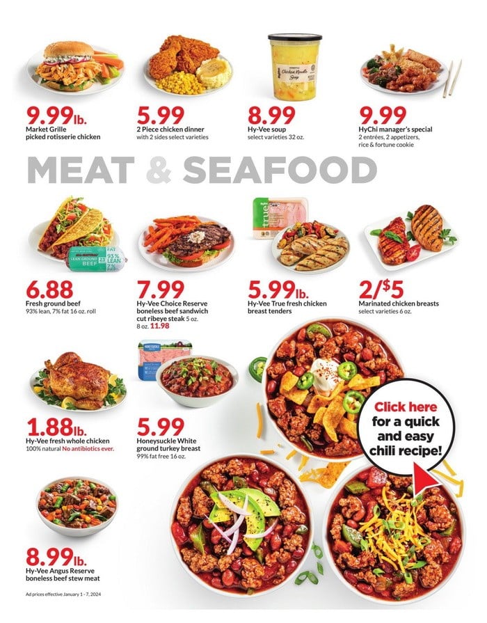 HyVee Weekly Ad Jan 01 Jan 07, 2024