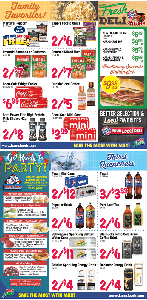 Karns Quality Foods Monthly Ad Jan 23 – Feb 19, 2024