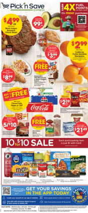 Pick 'n Save Weekly Ad Jan 10 – Jan 16, 2024