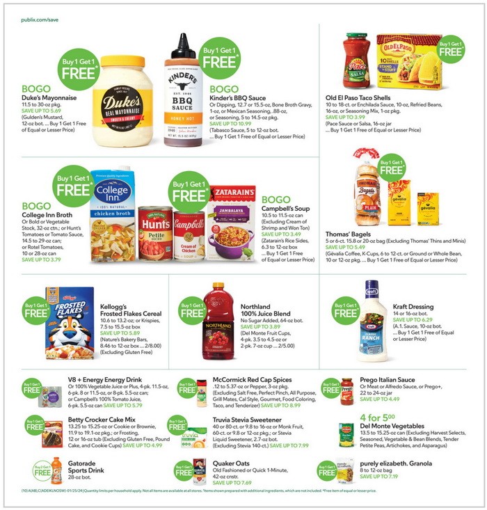 Publix Weekly Ad Jan 24 Jan 30, 2025 Part 2