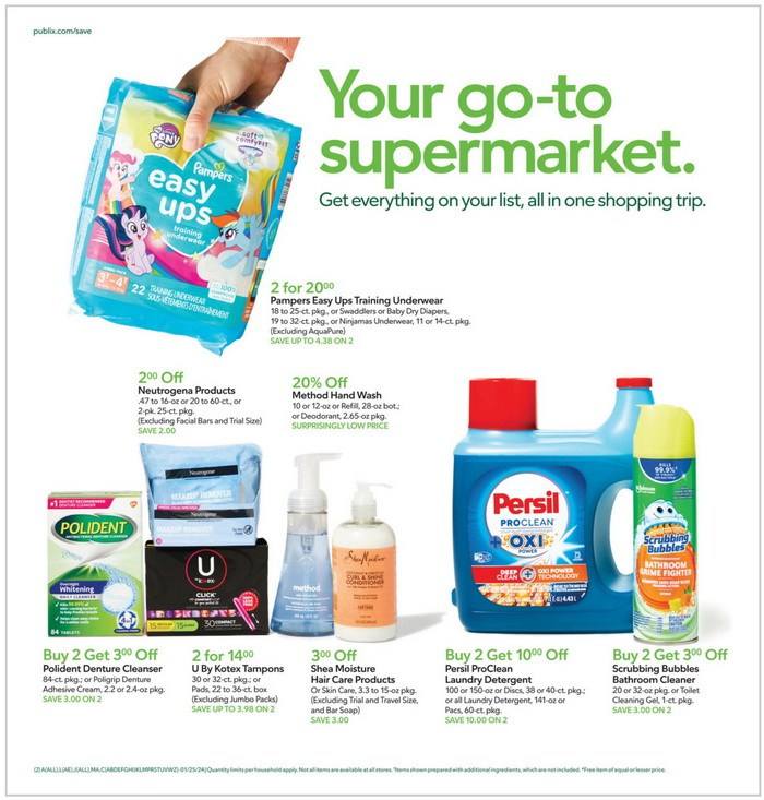 Publix Weekly Ad Jan 24 Jan 30, 2025