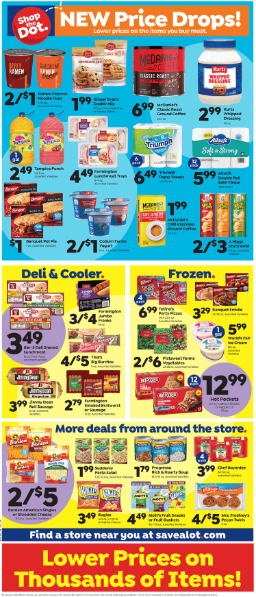 Save A Lot Weekly Ad Jan 17 – Jan 23, 2024