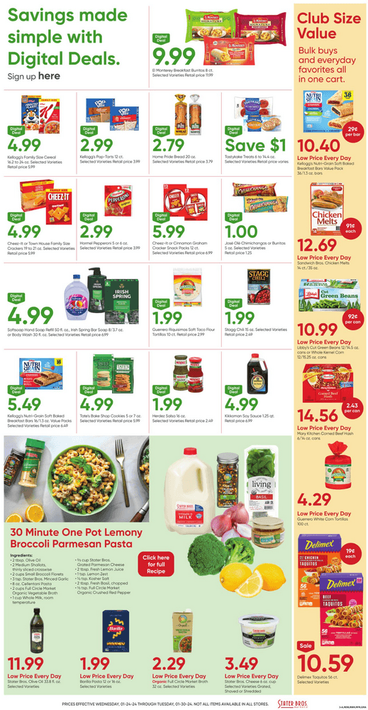 Stater Bros Weekly Ad Jan 24 Jan 30, 2024