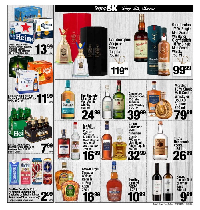 Super King Weekly Ad Jan 03 – Jan 09, 2024