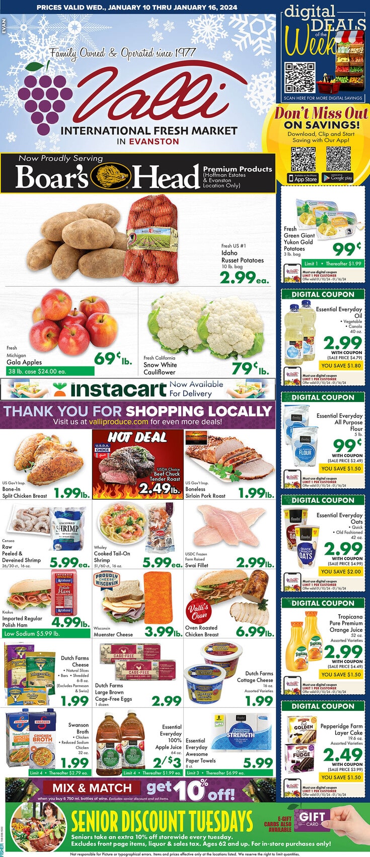 Valli Produce Weekly Ad Jan 10 – Jan 16, 2024