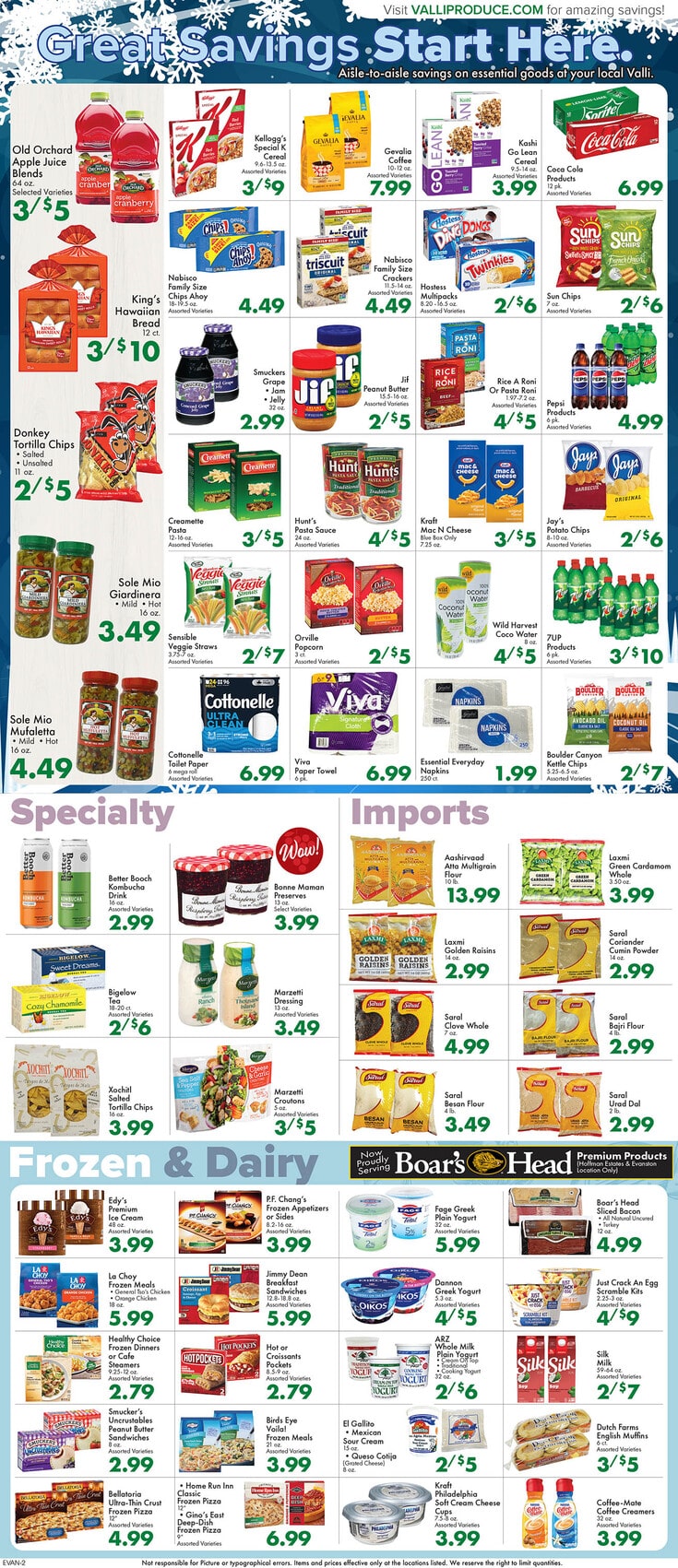 Valli Produce Weekly Ad Jan 10 – Jan 16, 2024