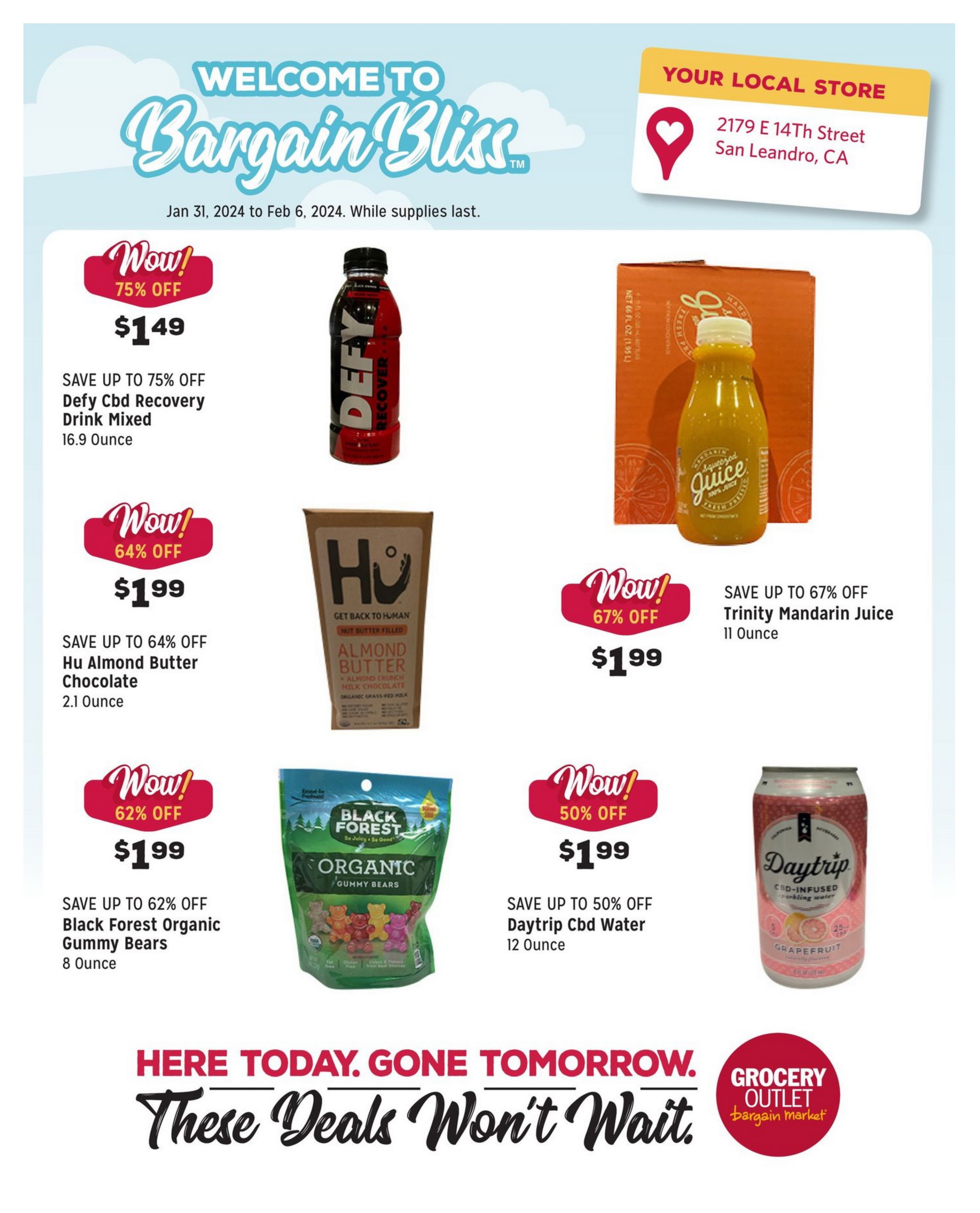 Grocery Outlet Weekly Ad Jan 31 – Feb 06, 2024