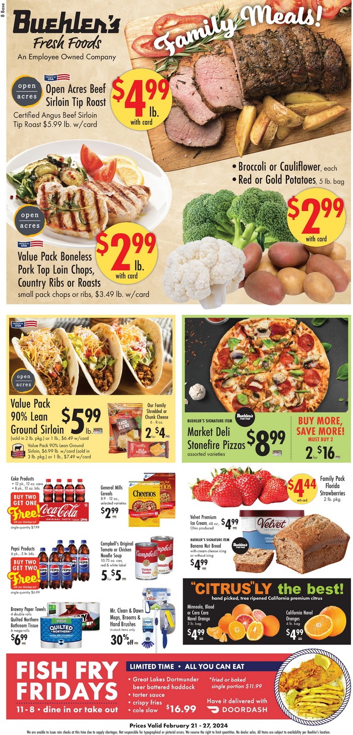 Buehler's Weekly Ad Feb 21 – Feb 27, 2024