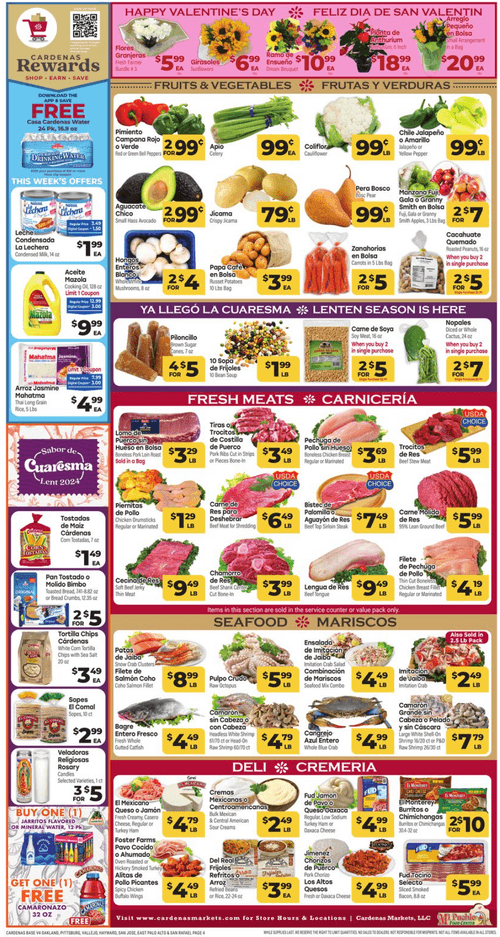 Cardenas Weekly Ad Feb 14 – Feb 20, 2024 (Valentine's Day Promotion ...