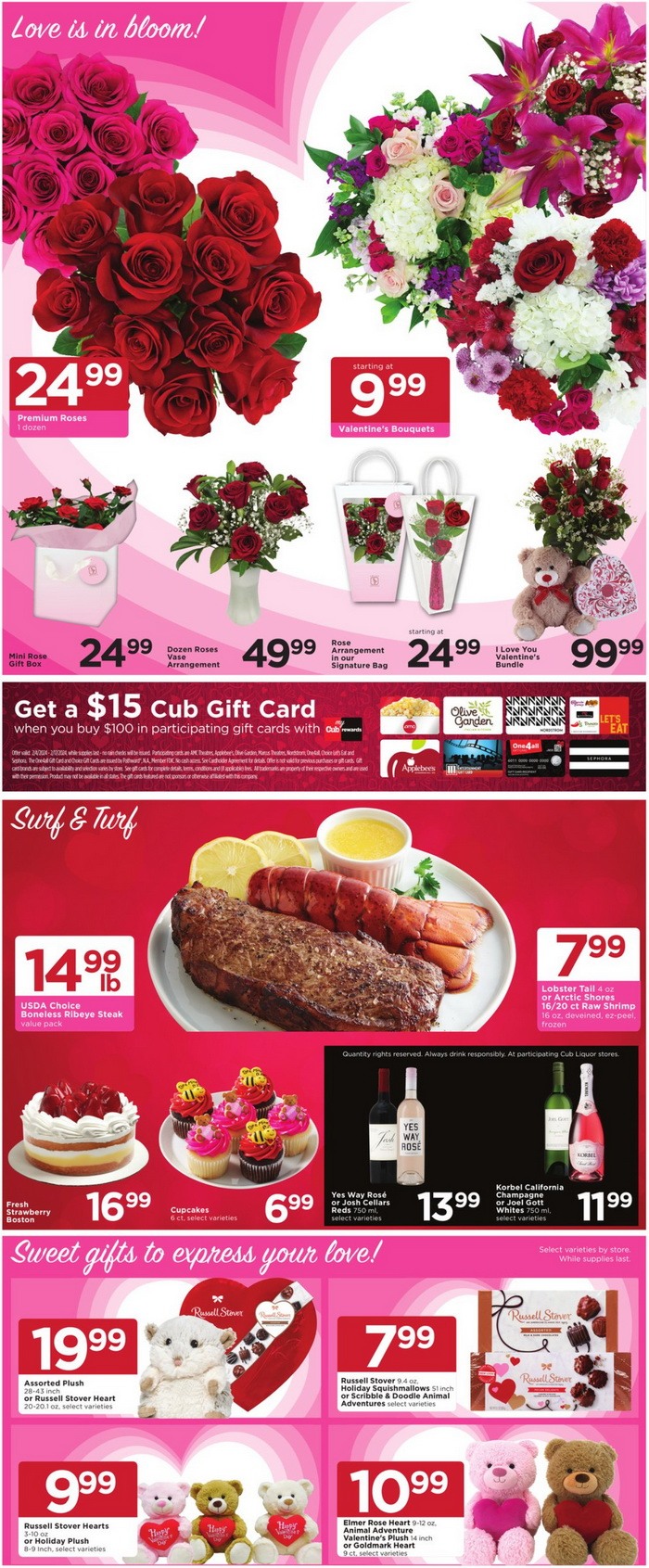 Cub Foods Weekly Ad Feb 04 Feb 10, 2024 (Valentine's Day Promotion