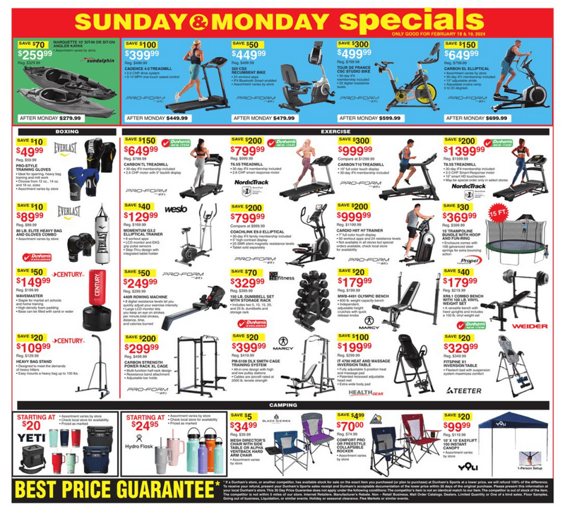 Dunham's Sports Weekly Ad Feb 17 – Feb 22, 2024