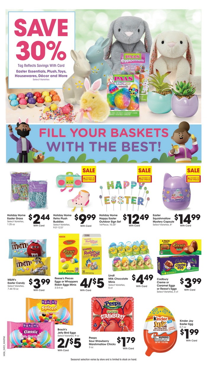 Kroger Weekly Ad Feb 21 Feb 27, 2024 (Easter Promotion Included) Part 6