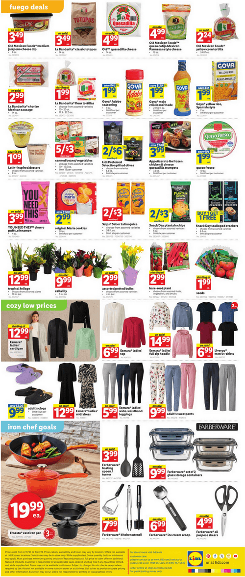 Lidl Weekly Ad Feb 21 – Feb 27, 2024