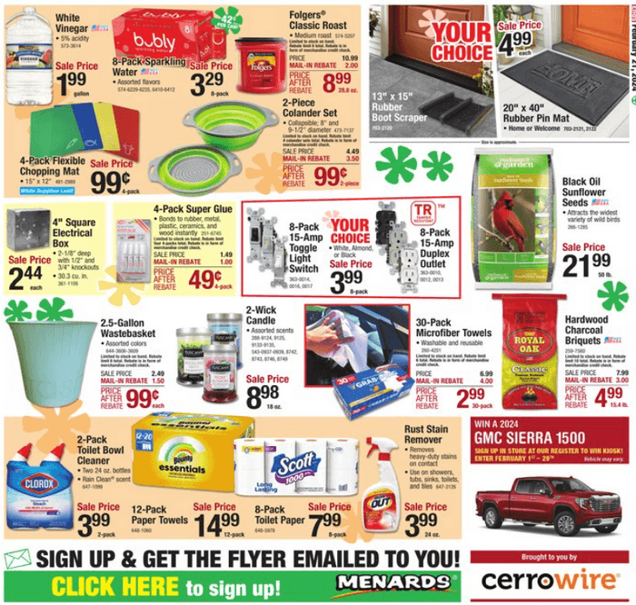 Menards Weekly Ad Feb 15 Feb 21 2024   Menards 0215 0221 19 