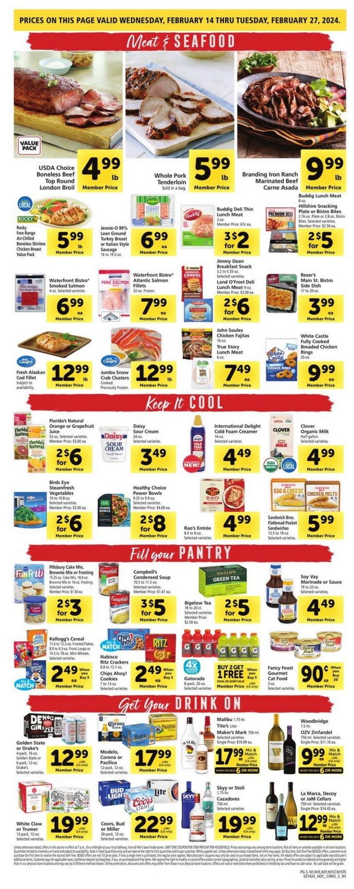 Safeway Weekly Ad Feb 14 – Feb 20, 2024