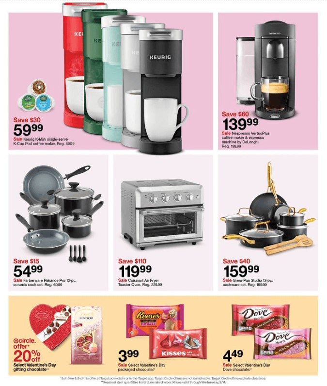 Target Weekly Ad Feb 11 – Feb 17, 2024 (Valentine's Day Promotion Included)
