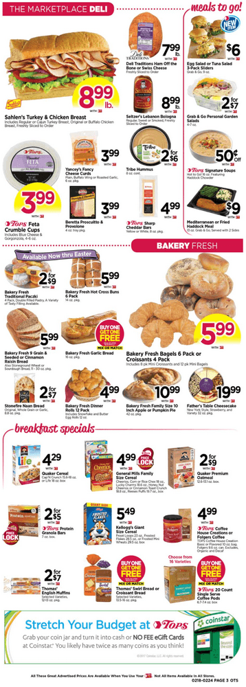 Tops Weekly Ad Feb 18 – Feb 24, 2024