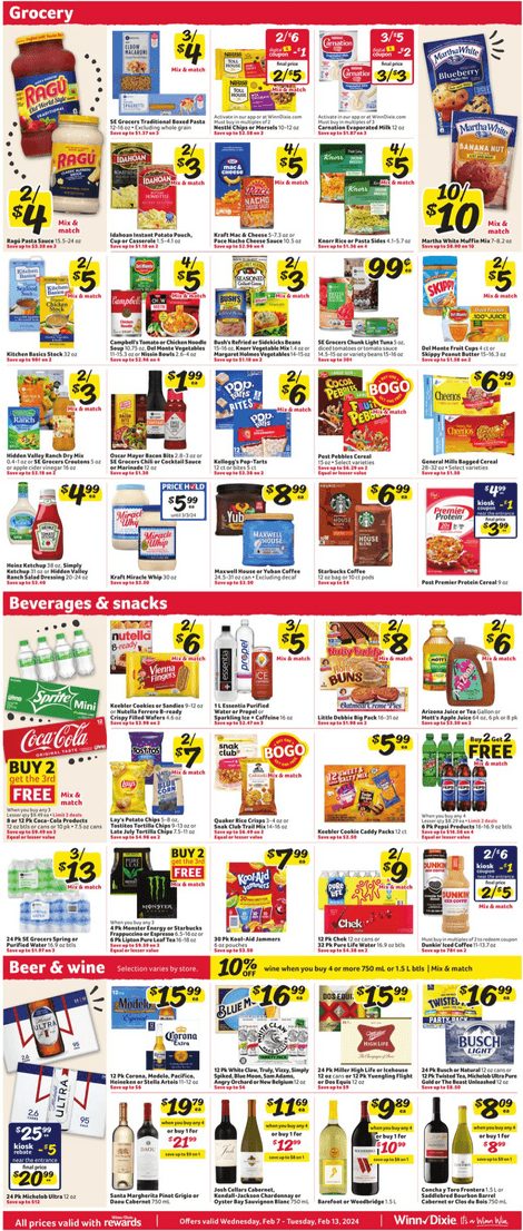 Winn-Dixie Weekly Ad Feb 07 – Feb 13, 2024 (Valentine's Day Promotion ...