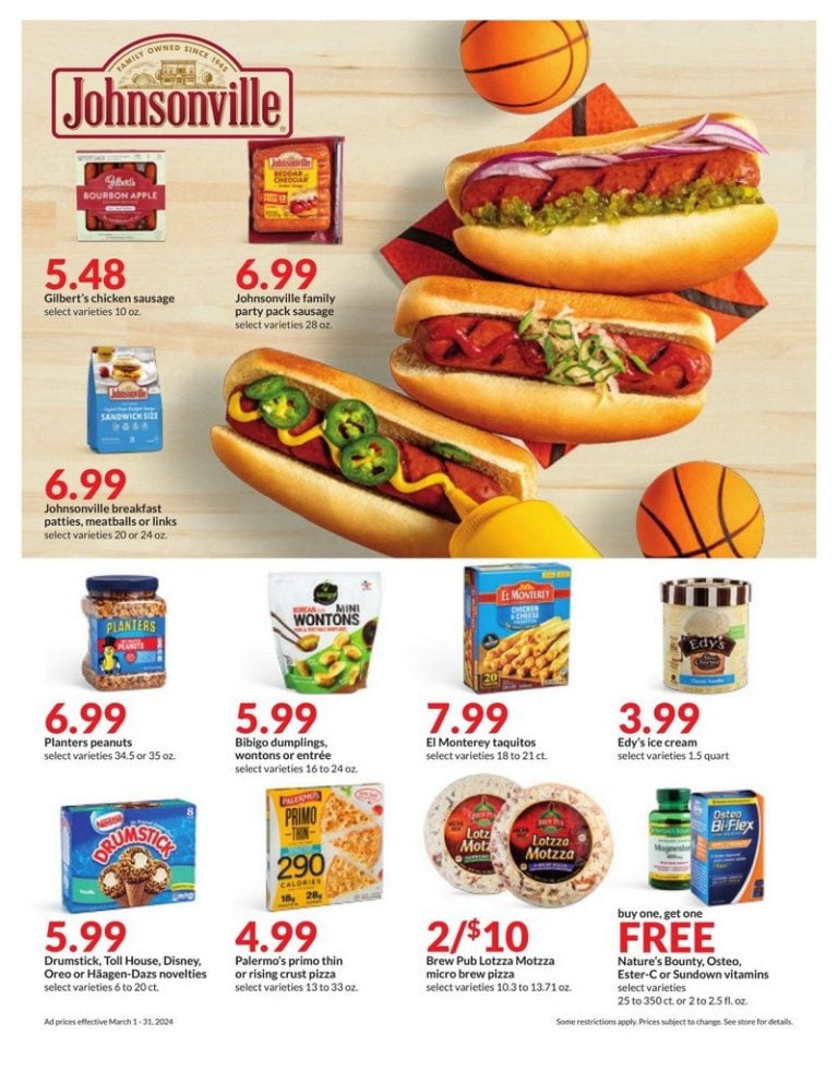 HyVee Monthly Ad Mar 01 Mar 31, 2024 (Easter Promotion Included)