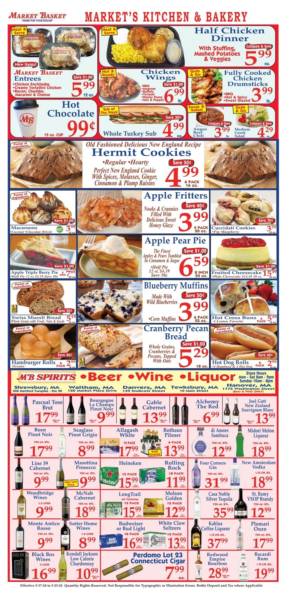 Market Basket Weekly Ad Mar 17 – Mar 23, 2024