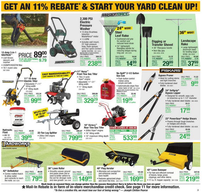 Menards Weekly Ad Mar 14 Mar 24, 2024 (Easter Promotion Included)