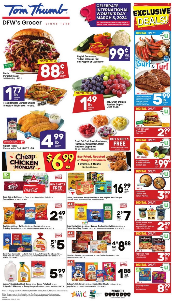 Tom Thumb Weekly Ad Mar 06 – Mar 12, 2024