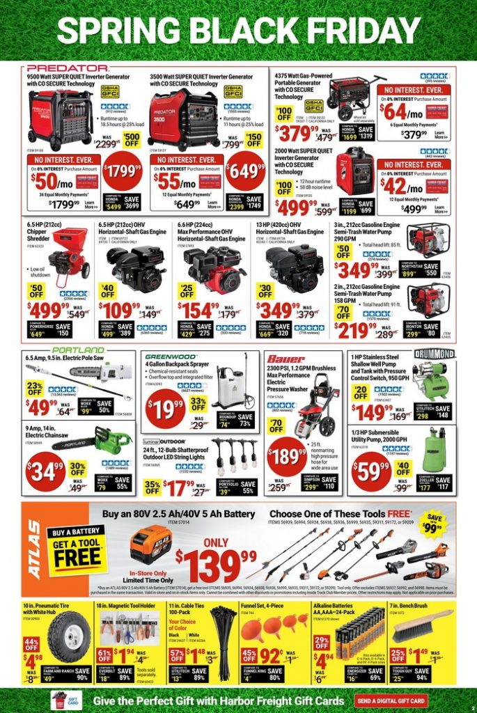 Harbor Freight Spring Black Friday Sale Apr 08 Apr 15 2024 5330