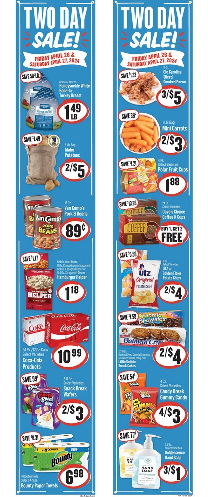 Iga Weekly Ad Apr 24 – Apr 30, 2024