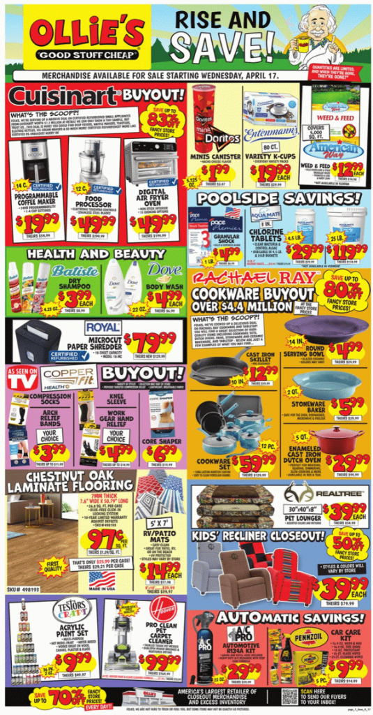 Ollie's Weekly Ad Apr 17 – Apr 24, 2024