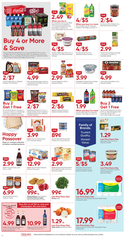 Stater Bros Weekly Ad Apr 17 – Apr 23, 2024