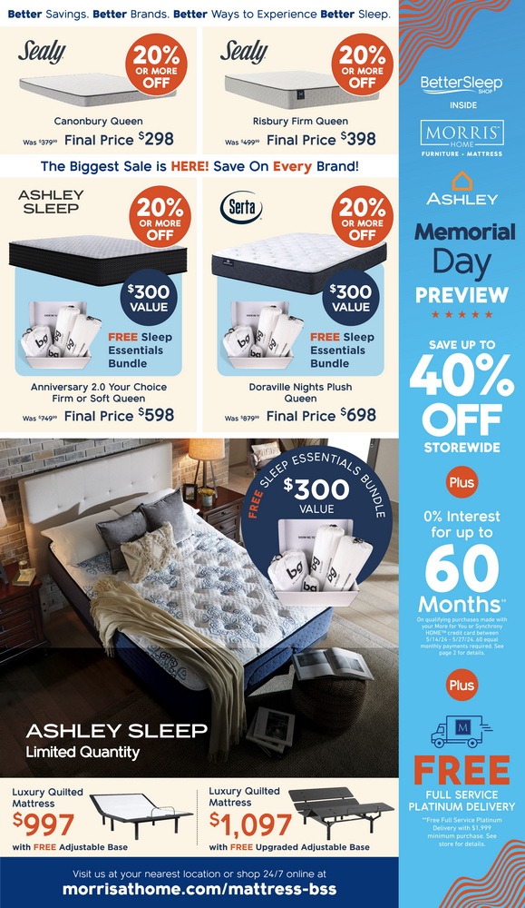 Ashley Furniture HomeStore Weekly Ad May 14 May 20, 2024