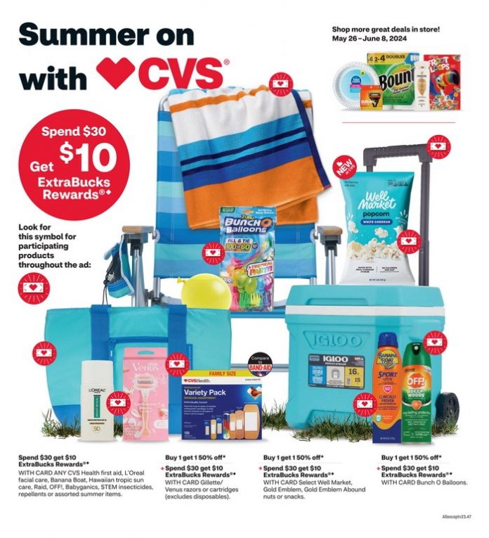 CVS Weekly Ad May 26 – Jun 08, 2024