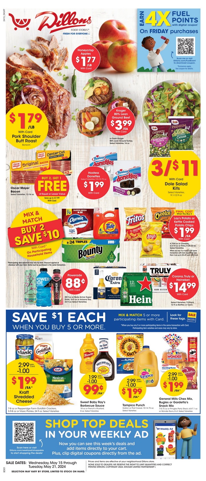 Dillons Weekly Ad May 15 – May 21, 2024