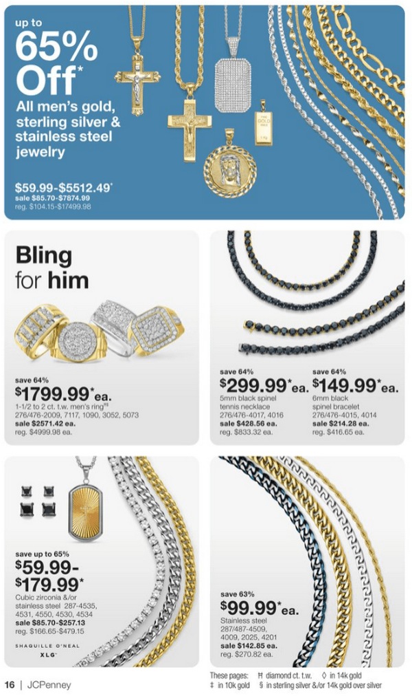 JCPenney Jewelry Sale May 30 Jun 20, 2024