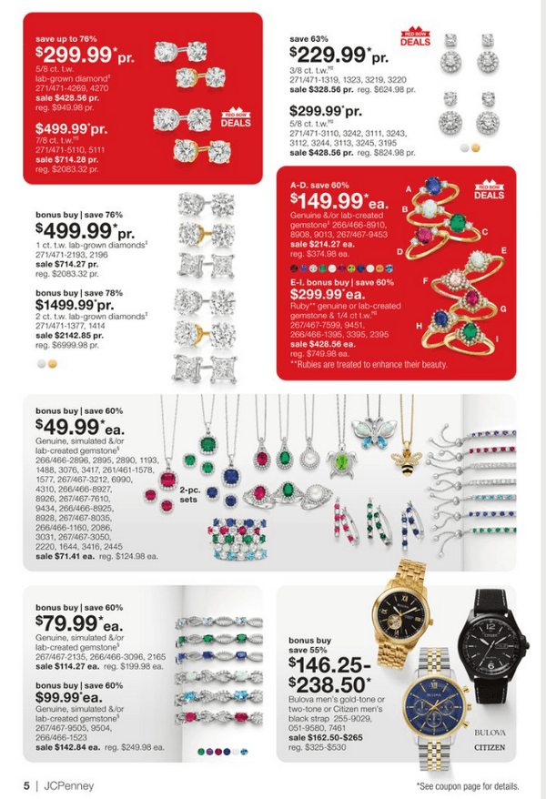 JCPenney Jewelry Sale May 30 Jun 20, 2024