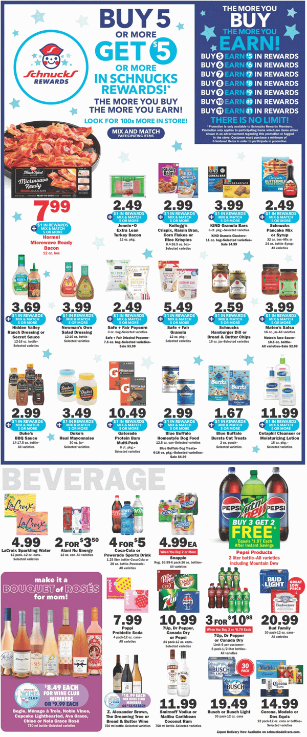 Schnucks Weekly Ad May 08 May 14, 2024 (Mother's Day Promotion Included)