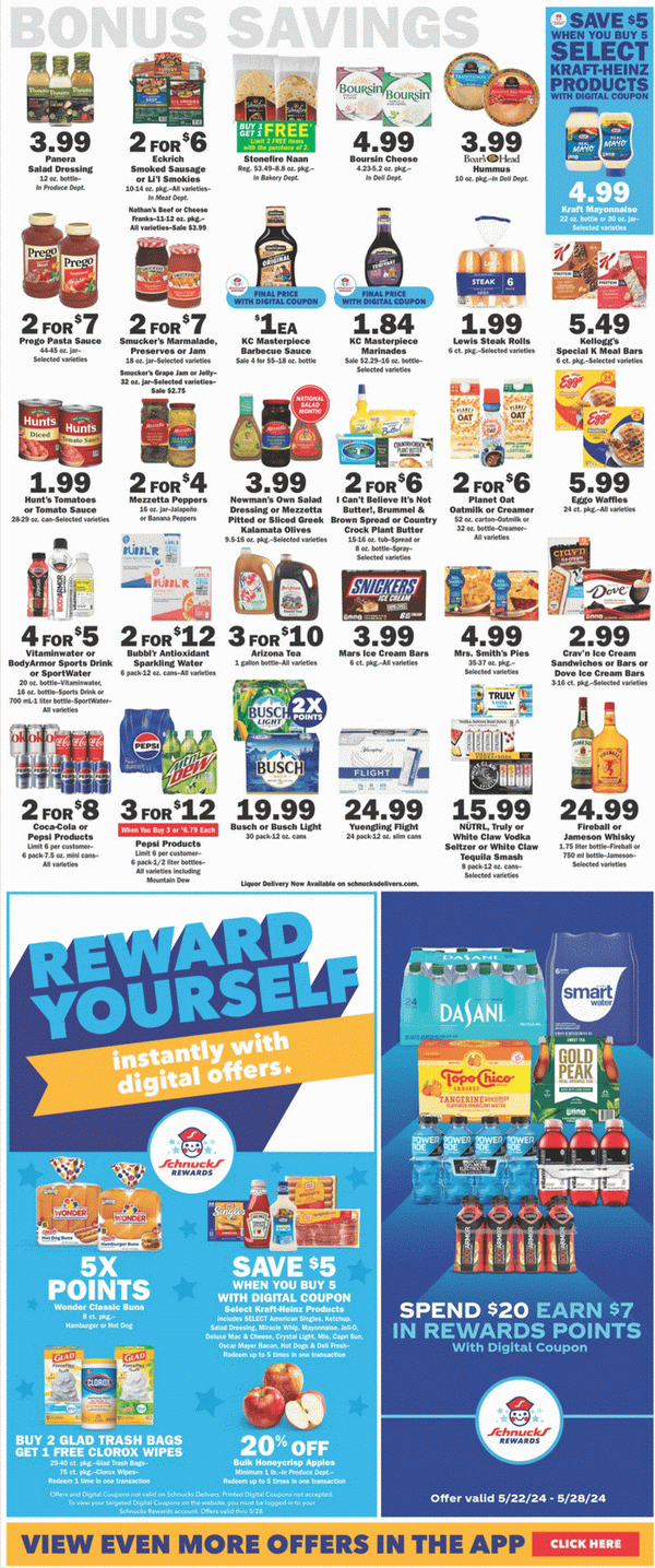 Schnucks Weekly Ad May 22 May 28, 2024 (Memorial Day Promotion Included)