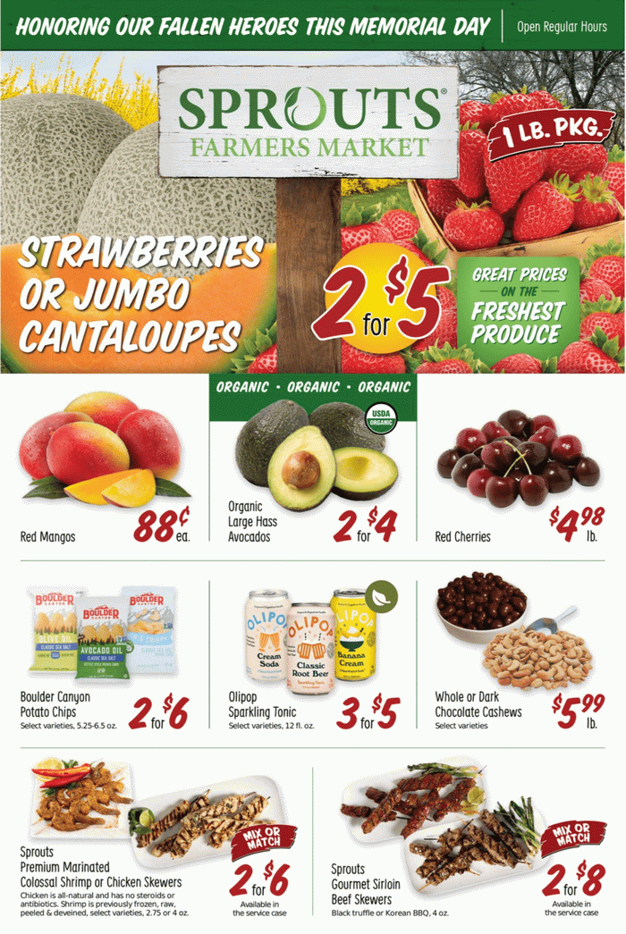 Sprouts Weekly Ad May 22 May 28, 2024 (Memorial Day Promotion Included)