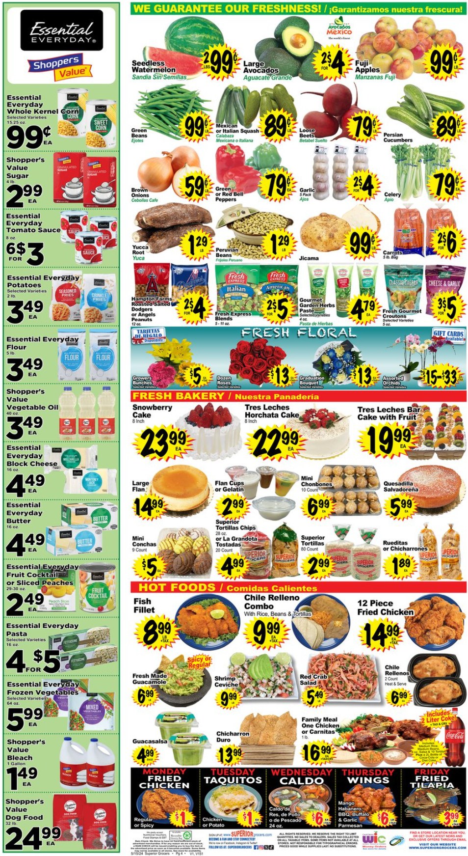 Superior Grocers Weekly Ad May 15 – May 21, 2024