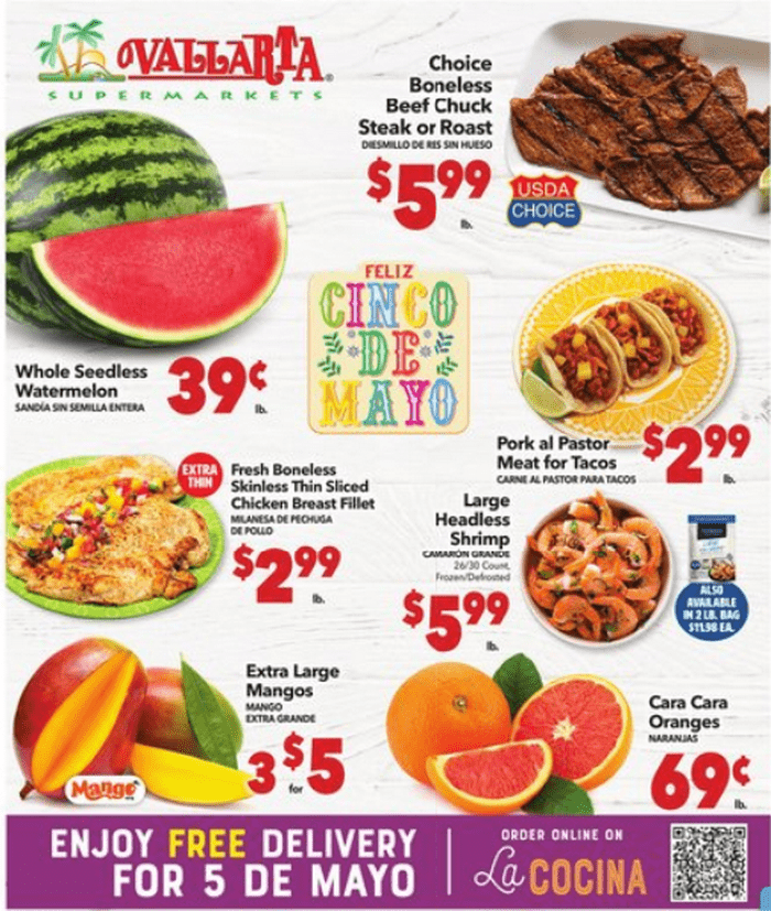 Vallarta Weekly Ad May 01 – May 07, 2024