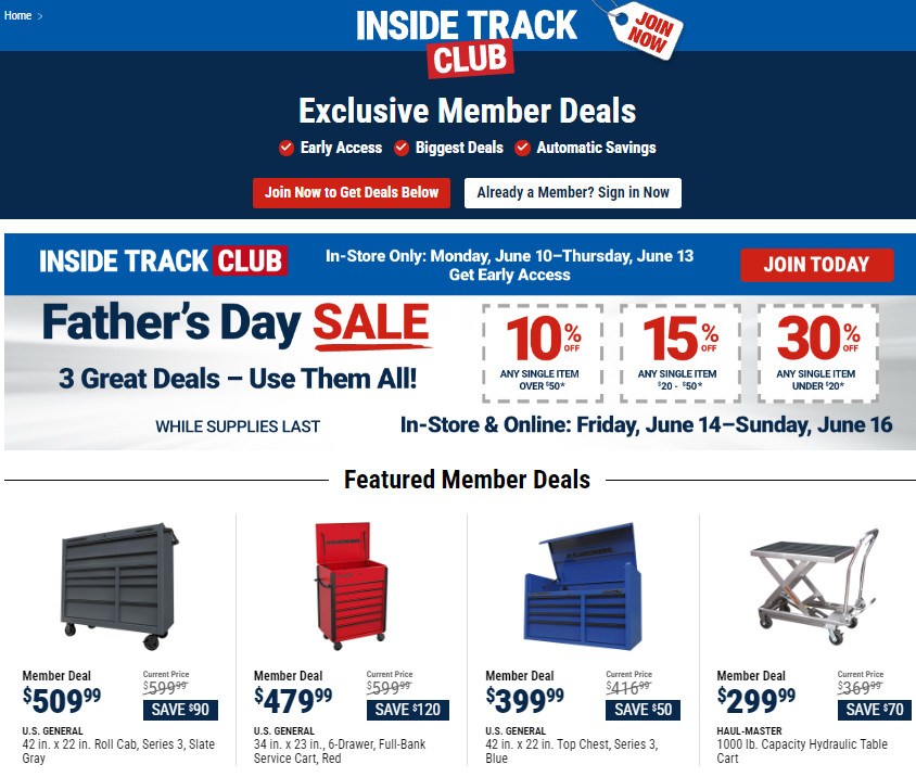 Harbor Freight Father's Day Sale Jun 10 Jun 16, 2024