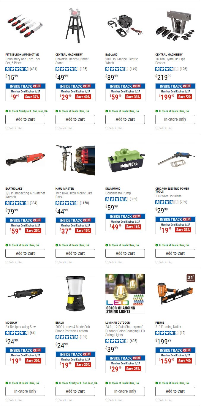 Harbor Freight Father's Day Sale Jun 10 Jun 16, 2024